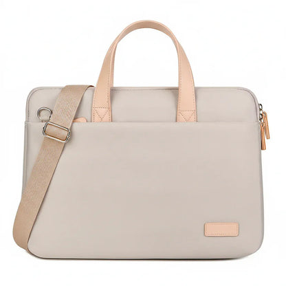 Porte-Documents Femme Business Élégant - Mallette Professionnelle Imperméable 14/15 Pouces