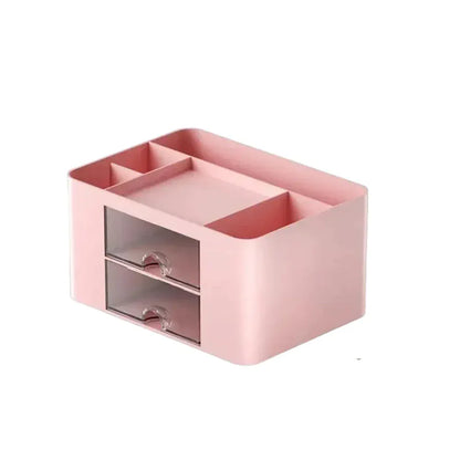 Organisateur de Bureau Multifonctionnel avec 2 Tiroirs - Solution de Rangement Moderne