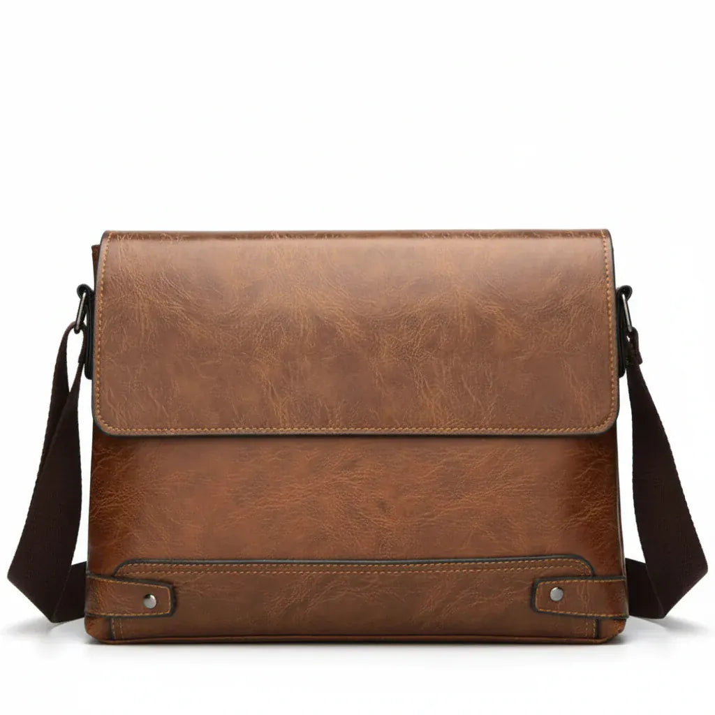 Porte-Documents Professionnel en Simili-Cuir pour Hommes