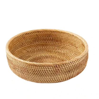 Paniers de Rangement en Fibres Naturelles Tressées