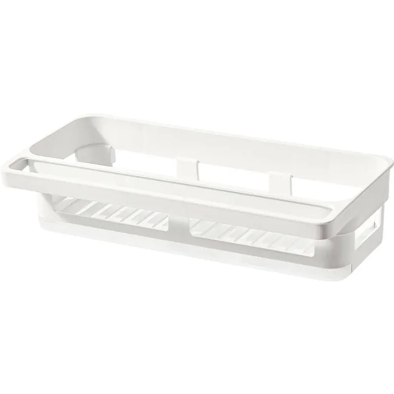 Porte-Éponge de Cuisine avec Drainage et Plateau Récupérateur – Caddy d’Évier Design en Plastique