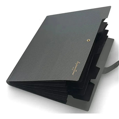 Porte-Documents Extensible 5 Poches A4 - Organiseur Portable PP