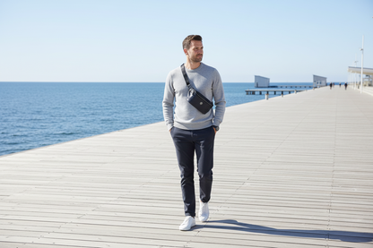 Sac Banane Cuir Véritable Homme – Élégance & Praticité 3