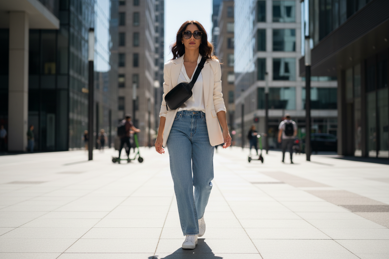 Sac Banane Cuir Véritable – Voyage & Quotidien 1