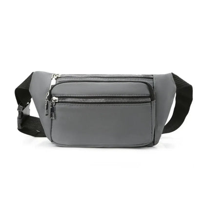 Sac Banane Femme Oxford Multifonction Gris – Accessoire Résistant et Fonctionnel