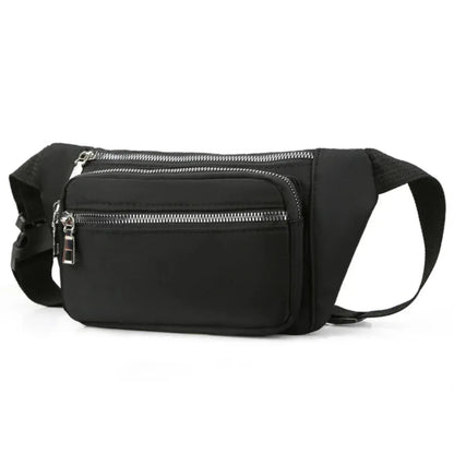 Sac Banane Femme Oxford Multifonction Noir – Accessoire Résistant et Fonctionnel