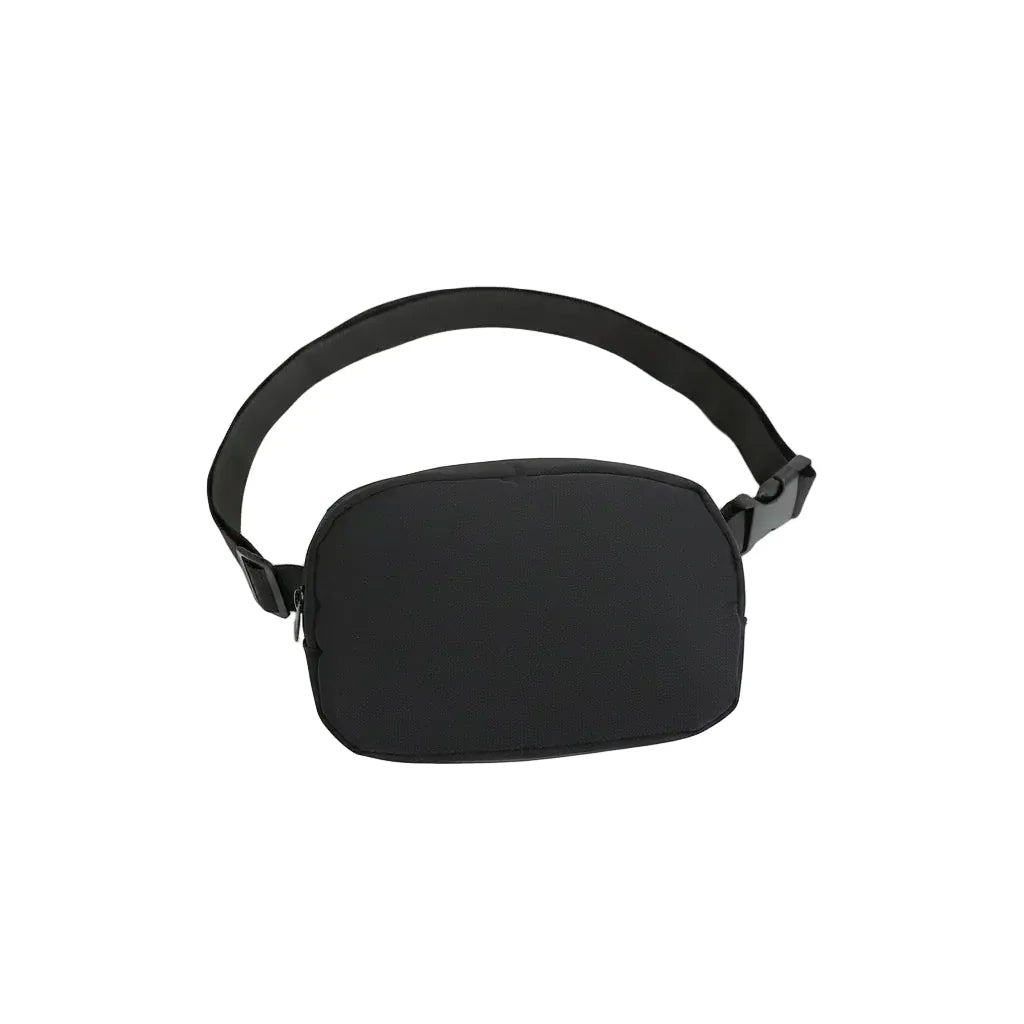 Sac Banane Femme Sportive en Nylon Imperméable Noir – Rangement et Mobilité
