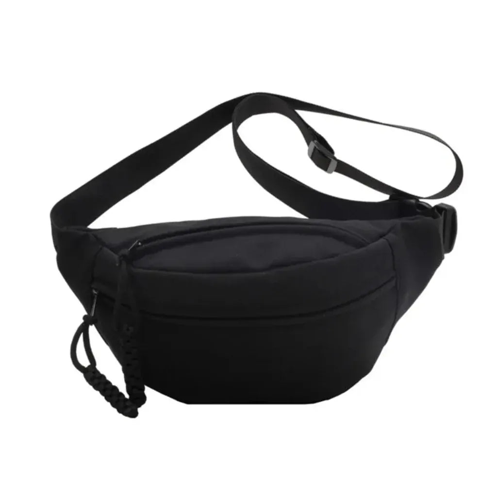 Sac Banane Femme en Nylon Premium Noir – Élégance et Liberté au Quotidien