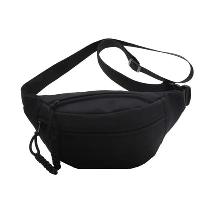 Sac Banane Femme en Nylon Premium Noir – Élégance et Liberté au Quotidien