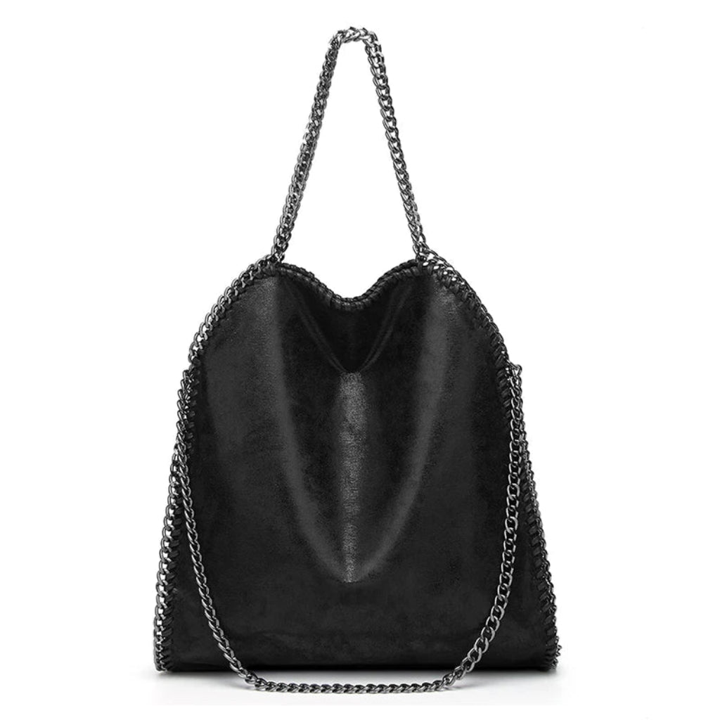 Sac à Bandoulière Femme – Chaîne Métallique Grande Capacité