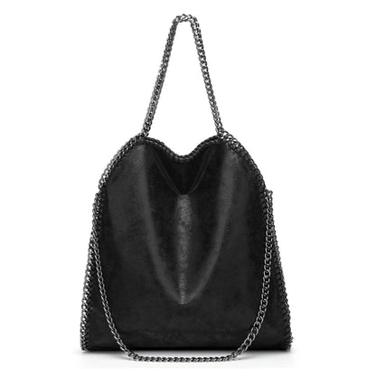 Sac à Bandoulière Femme – Chaîne Métallique Grande Capacité