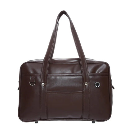 Sac à Bandoulière Femme Marron Foncé – Look Japonais & Rangement Multi-Usages