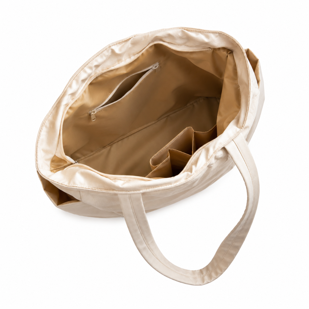 Sac à Bandoulière Femme Matelassé en Nylon – Grande Capacité, Style Urbain Minimaliste avec Poches.