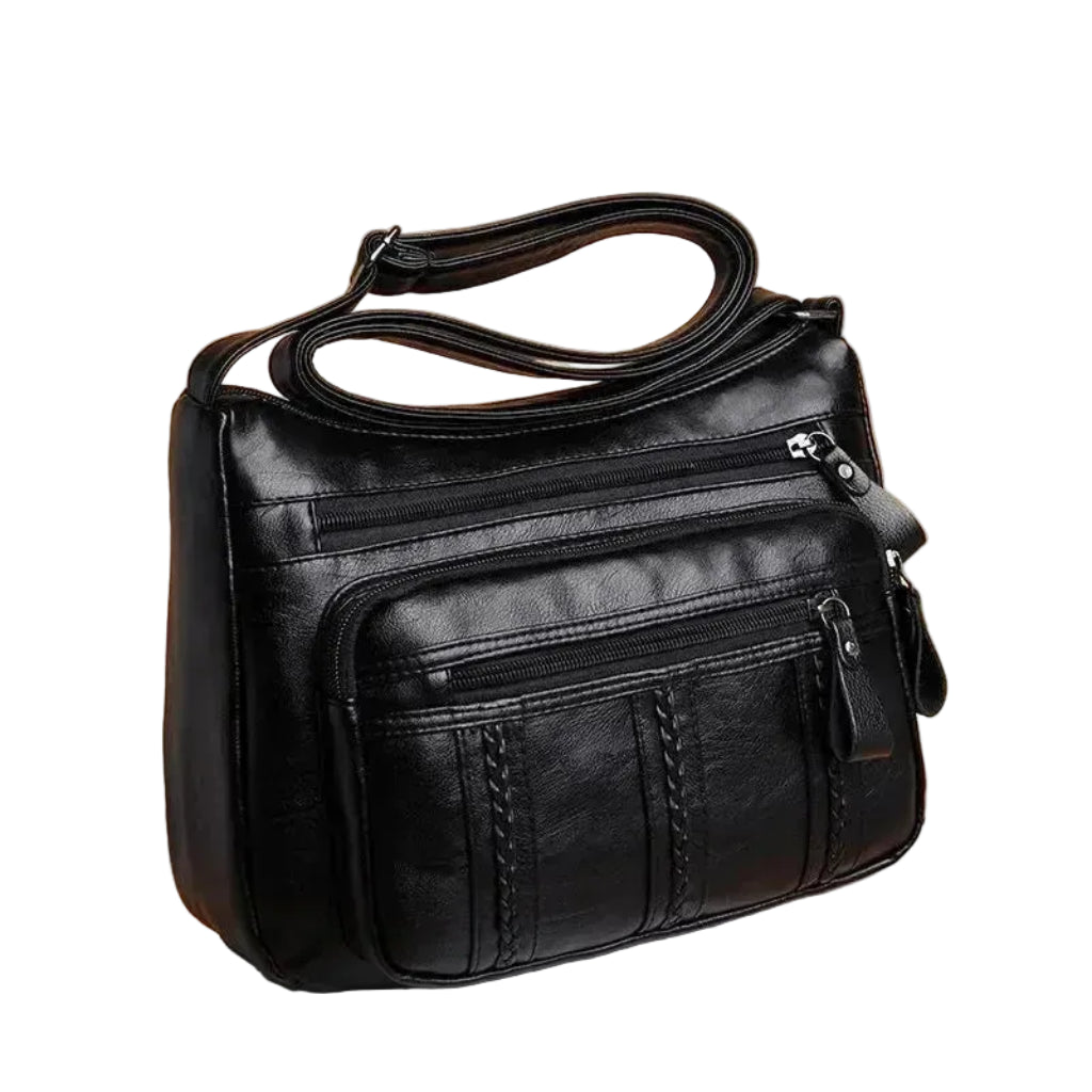 Sac à Bandoulière Femme Multi-Poches – Design Élégant et Rangement Optimisé