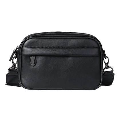 Sac à Bandoulière Homme Business en Cuir PU Noir – Élégance et Organisation Moderne