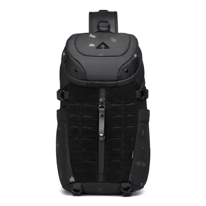 Sac à Bandoulière Homme Camouflage – Grande Capacité, Oxford Imperméable, Sac de Poitrine