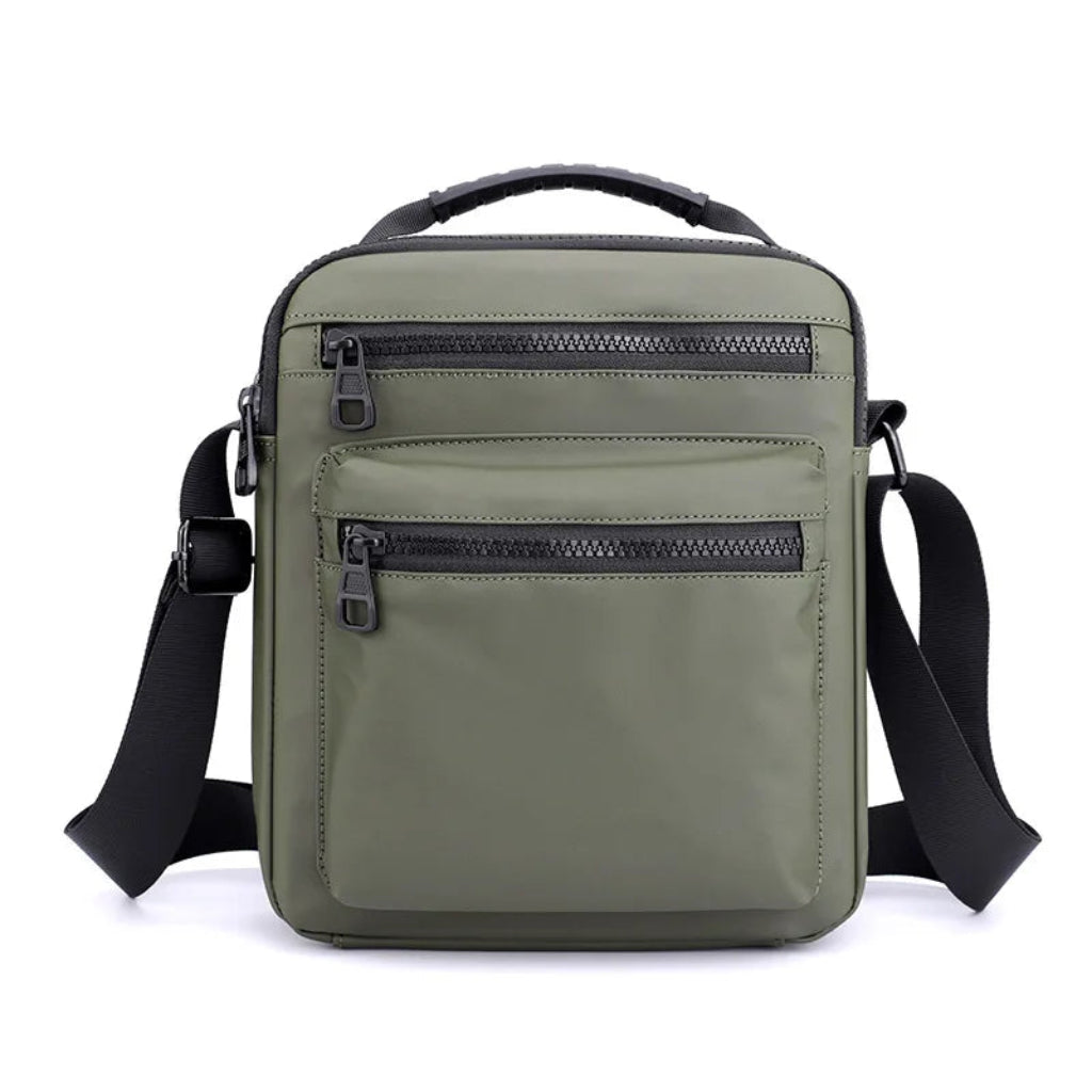 Sac à Bandoulière Homme Oxford Vert – Élégance Crossbody et Mobilité Urbaine