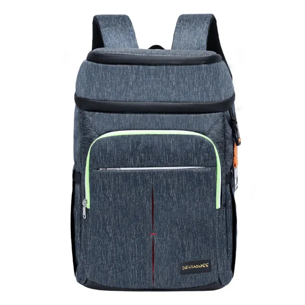 Sac à Dos Isotherme 28L - Grande Capacité - Tissu Oxford Imperméable - Double Compartiment