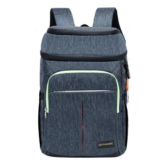 Sac à Dos Isotherme 28L - Grande Capacité - Tissu Oxford Imperméable - Double Compartiment