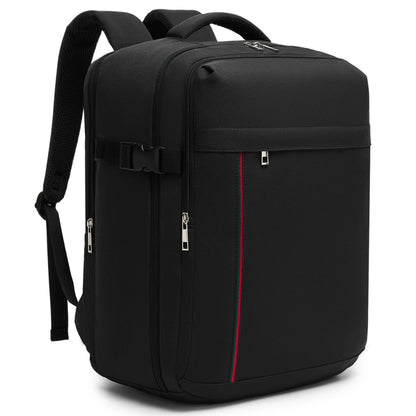 Sac à Dos de Voyage Cabine Ultra Léger 40x30x20 cm 24L avec Port USB Noir
