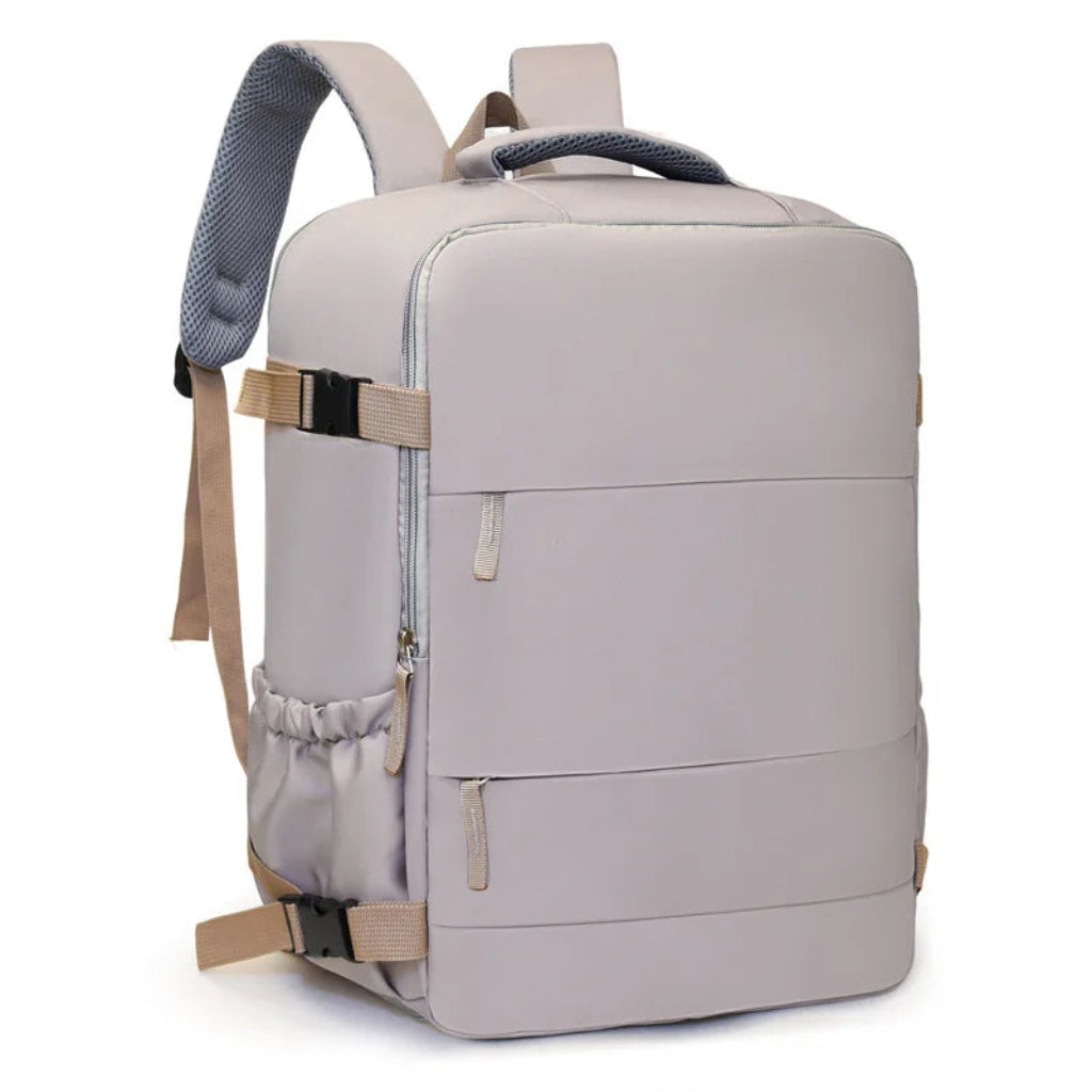 Sac à Dos de Voyage Multi-Fonctionnel Oxford Gris - Capacité Grande Volume