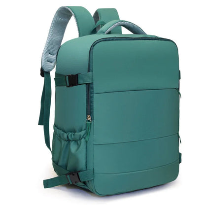 Sac à Dos de Voyage Multi-Fonctionnel Oxford Vert - Capacité Grande Volume