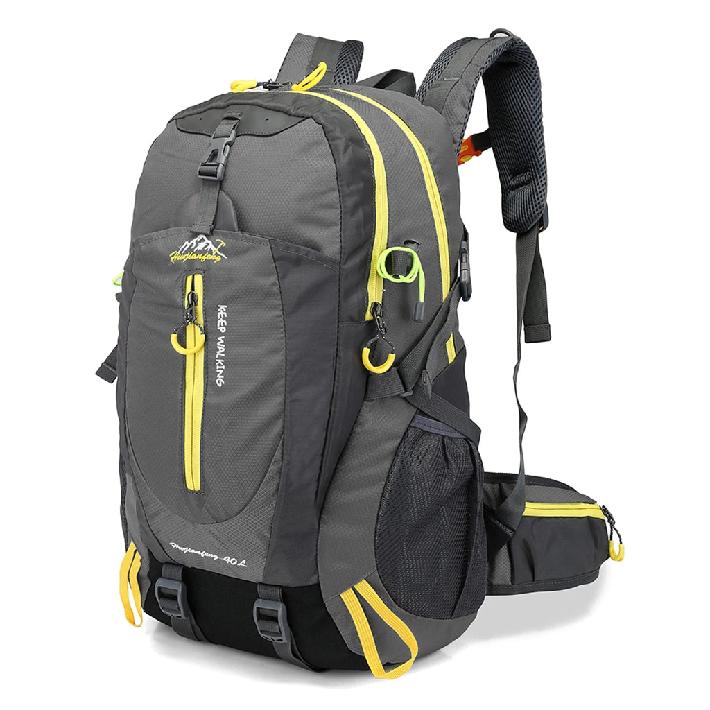Sac à Dos de Voyage Polyvalent – Grande Capacité Gris – Idéal Déplacements & Aventures