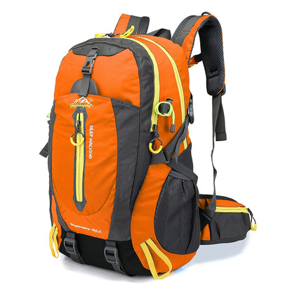 Sac à Dos de Voyage Polyvalent – Grande Capacité Orange – Idéal Déplacements & Aventures