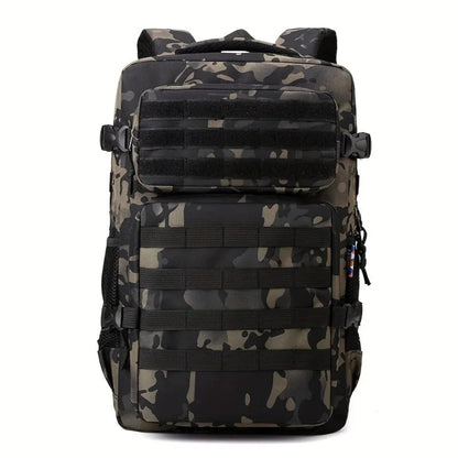 Sac à Dos de Voyage Style Tactique Multi-Compartiments Camouflage – Grande Capacité