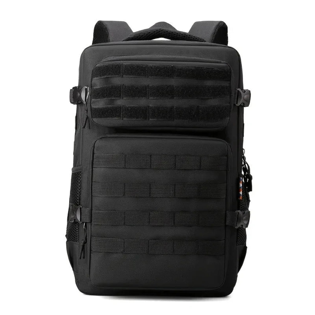 Sac à Dos de Voyage Style Tactique Multi-Compartiments Noir – Grande Capacité