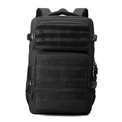 Sac à Dos de Voyage Style Tactique Multi-Compartiments Noir – Grande Capacité