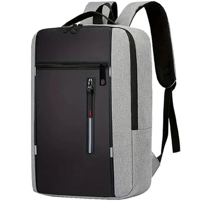 Sac à Dos de Voyage en Nylon 56–75L – Grande Capacité & Résistant Noir/Gris