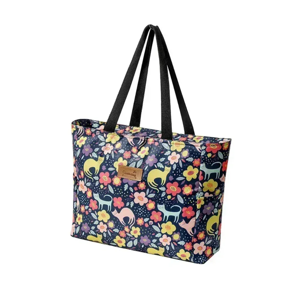 Sac Isotherme Grande Capacité 13.5L en Oxford Renard - Sac Repas Étanche Multifonction