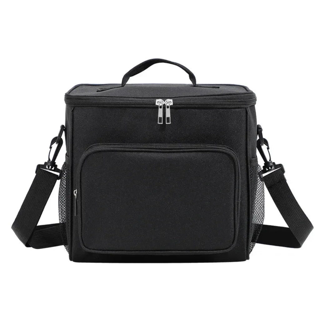 Sac Isotherme Oxford Grande Capacité – Multifonction avec Double Compartiment Noir