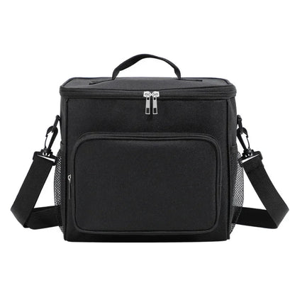 Sac Isotherme Oxford Grande Capacité – Multifonction avec Double Compartiment Noir