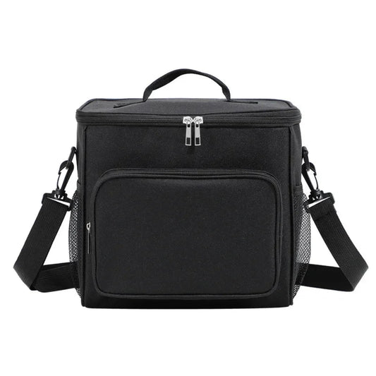 Sac Isotherme Oxford Grande Capacité – Multifonction avec Double Compartiment Noir