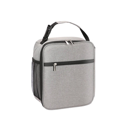 Sac Isotherme Portable Grande Capacité en Oxford - Solution de Rangement Réutilisable Gris