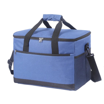 Sac Isotherme en Oxford Haute Densité Bleu Grand – Grande Capacité & Finitions Durables