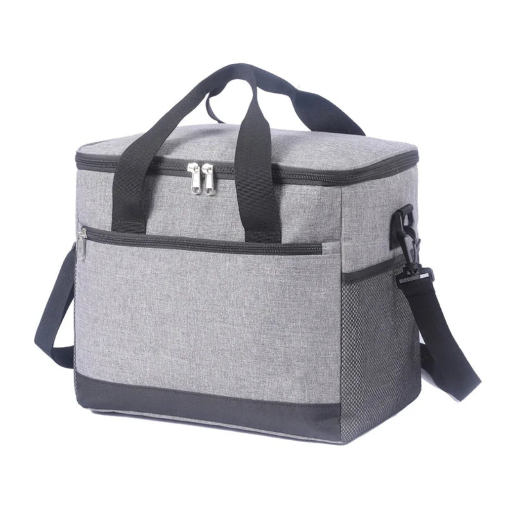 Sac Isotherme en Oxford Haute Densité Gris Petit – Grande Capacité & Finitions Durables