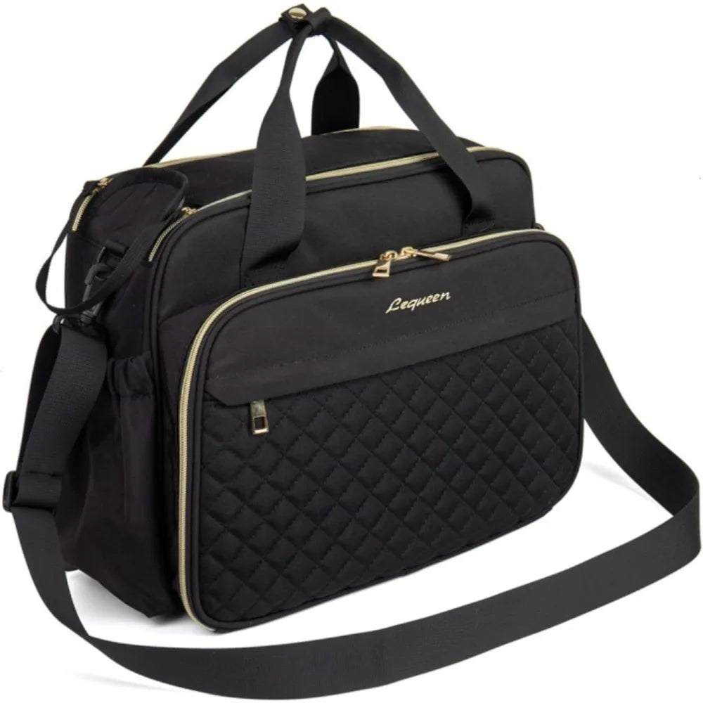 Sac Langer Grande Capacité Imperméable - Organisé & Multifonction Noir