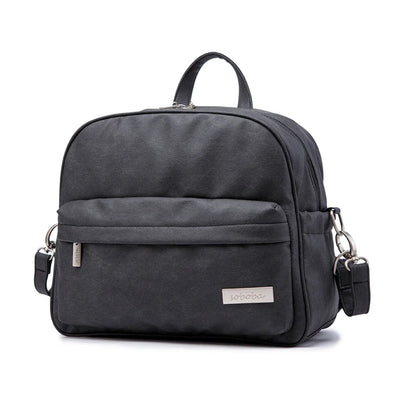 Sac à Langer Multifonction — Backpack PU Grande Capacité Noir