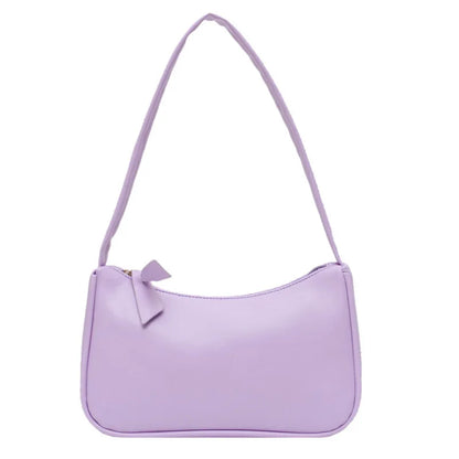 Sac à Main Femme Grande Capacité en Cuir PU Violet – Texture Douce Élégante