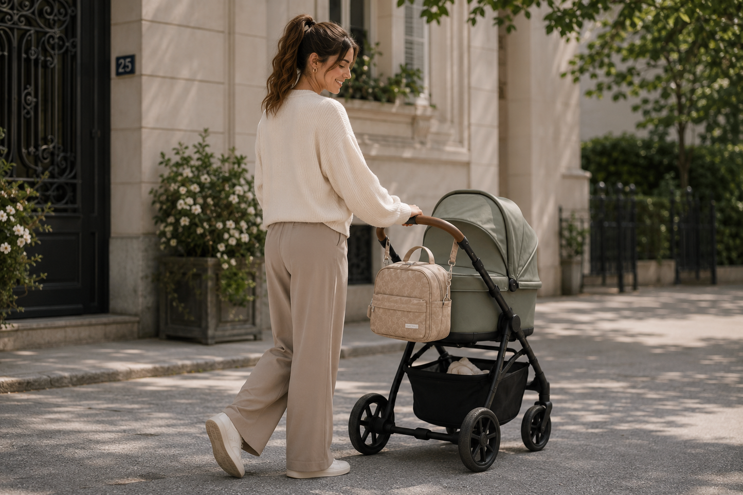 Sac à Langer Multifonction — Backpack PU Grande Capacité