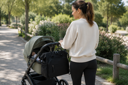 Sac à Langer Oxford Imperméable – Sac à Dos Maternité Multifonction