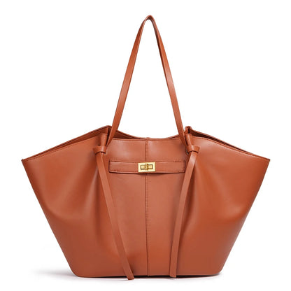 Sac à Main Cabas Femme – Fermoir Doré Vintage
