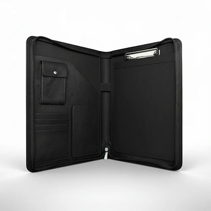Porte-Documents Multifonctionnel - Cuir Synthétique A4