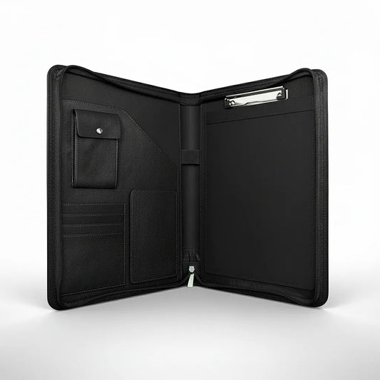 Porte-Documents Multifonctionnel - Cuir Synthétique A4