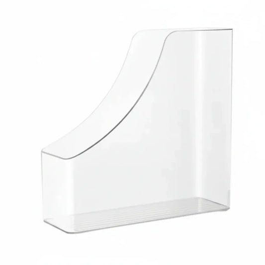 Porte-Documents A4 Vertical Transparent – Boîte de Rangement en Acrylique pour Bureau et Dossiers