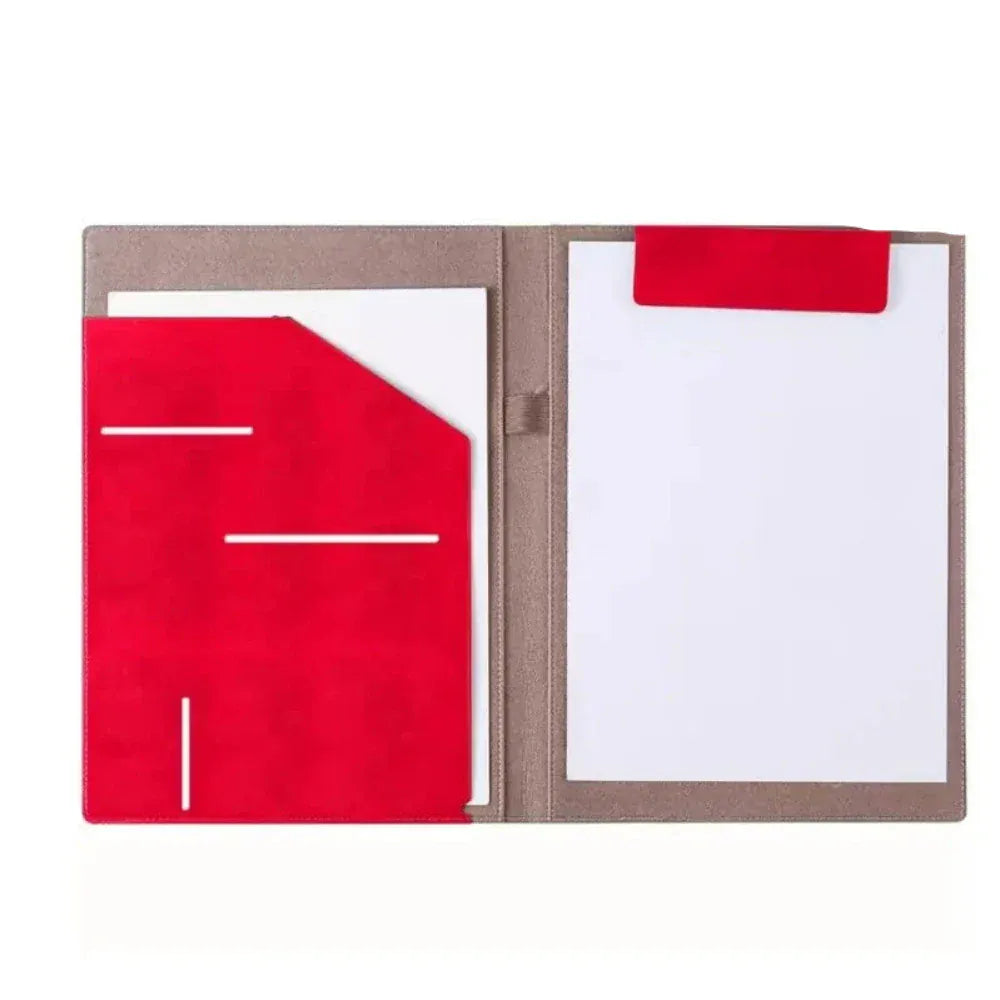 Porte-Documents Cuir Premium A4 avec Clip Intégré - Collection Business