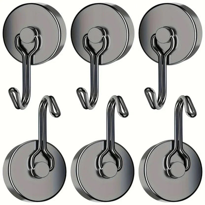 Crochets Magnétiques Ultra-Puissants 50kg – Rangement Sans Perçage